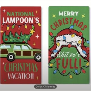 Christmas Vacation Holiday Hand Towels